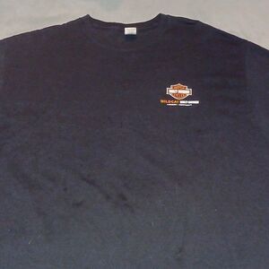 Harley-Davidson Wildcat London KY T-Shirt Men’s XL Black 2-Sided Graphic